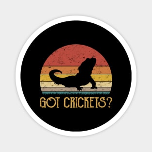 Got Crickets Funny Bearded Dragon Gifts Magnet